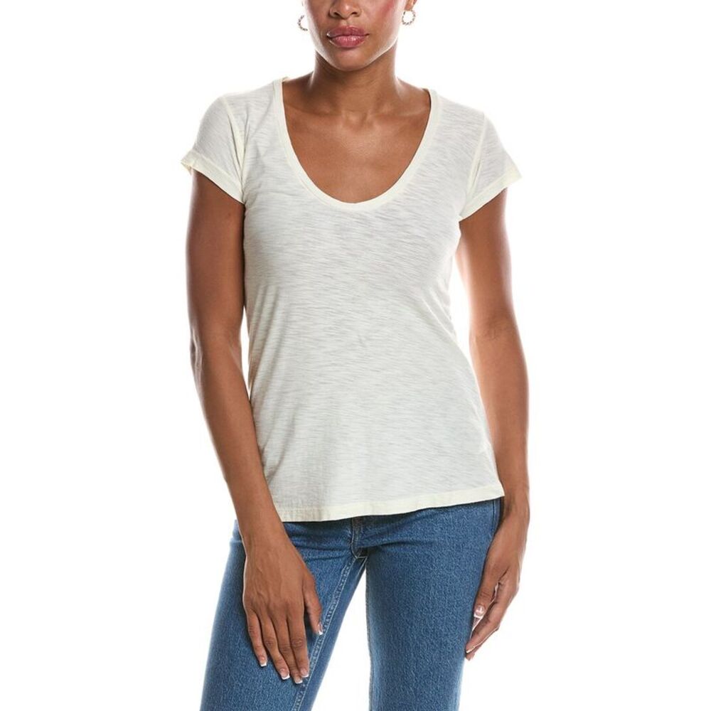 James Perse Womens Crew Neck T-Shirt